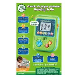 CONSOLA DE JUEGOS PREESCOLAR GAMING AND GO