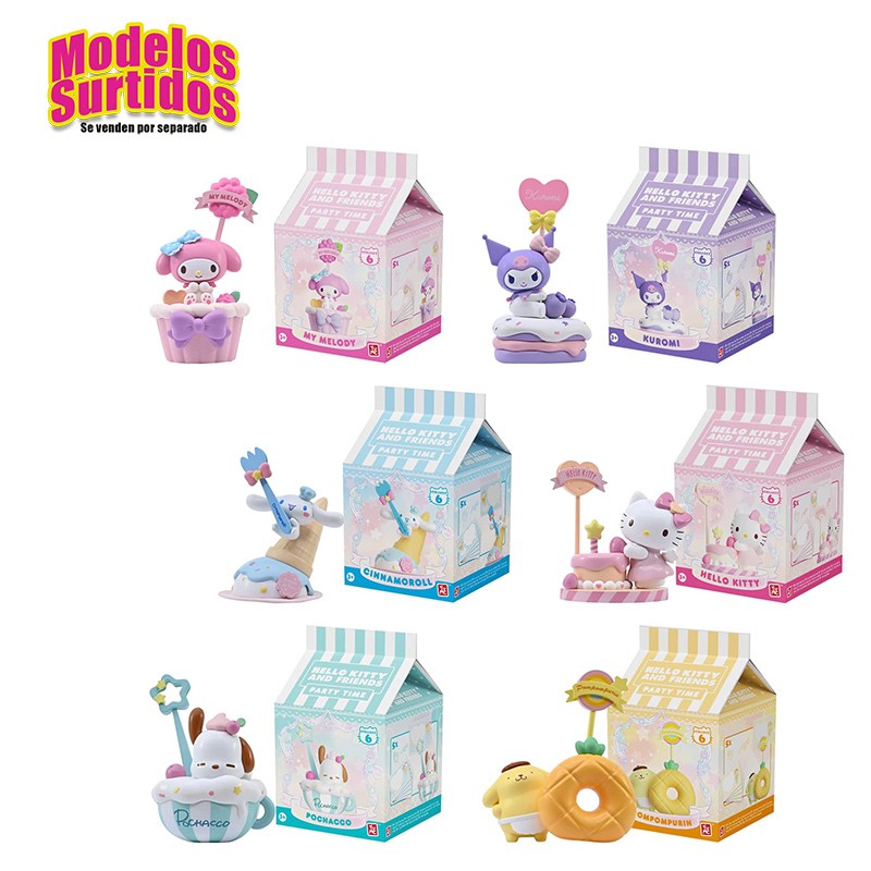 FIGURA CAJA SORPRESA PORTANOTAS HELLO KITTY SURTIDAS