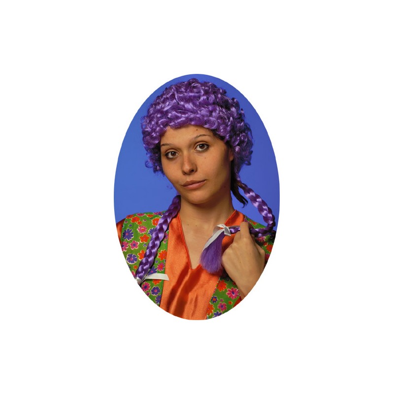 PELUCA MUJER TRENZAS - VARIOS COLORES (UNIDAD)