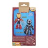AVENGERS IRON MAN AND HIS AWESONE FRIENDS MEGA FIGURA SURTIDO