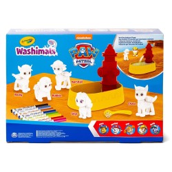 WASHIMALS PAW PATROL SET 5 MASCOTAS CON BAÑERA BOCA DE INCENDIOS