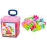 CARRITO 40 PIEZAS MAXI ABRICK ROSA