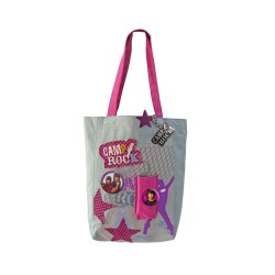 CAMP ROCK BOLSO SHOPPER 39 x 45 CM