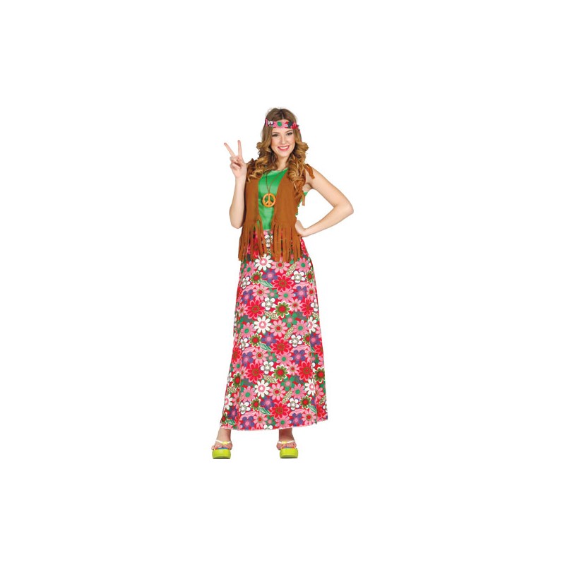 DISFRAZ HAPPY HIPPIE (TALLA M)