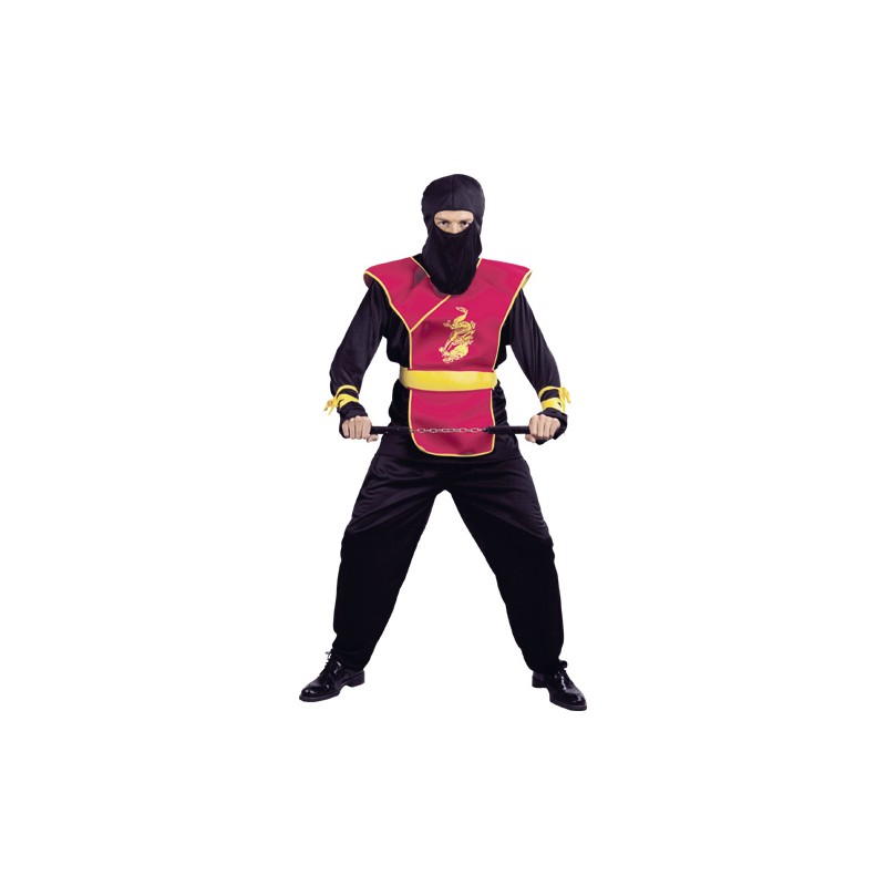 DISFRAZ ADULTO LUJO NINJA