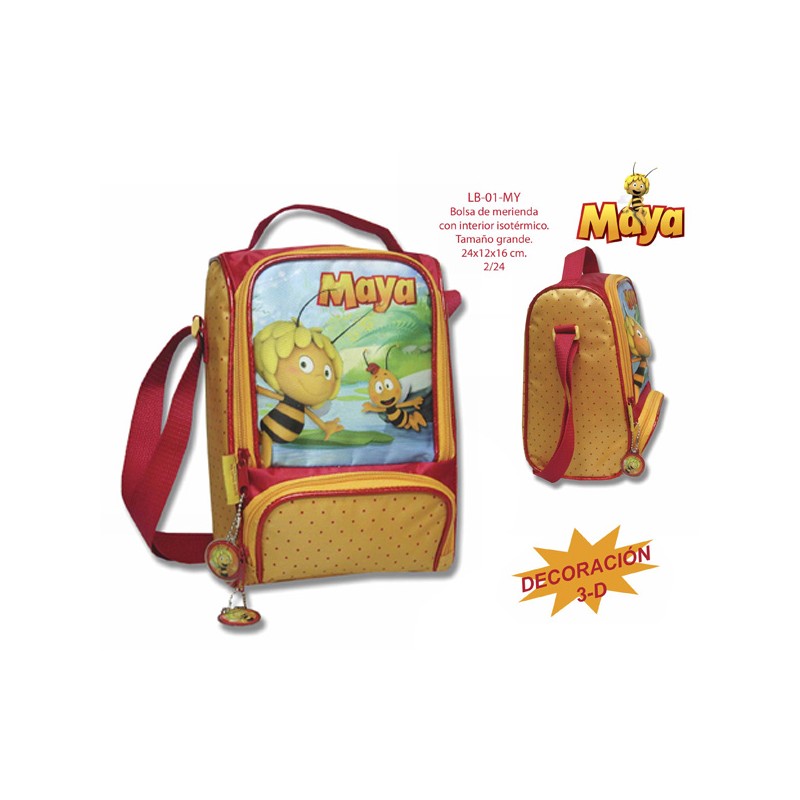 LA ABEJA MAYA BOLSA MERIENDA 3D