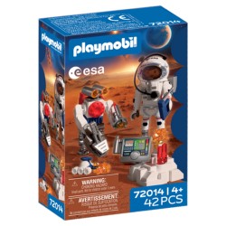 ESPACIO ASTRONAUTA DE LA ESA CON ROBOT