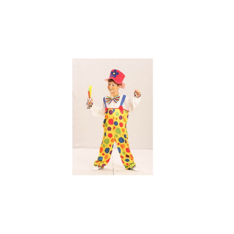 DISFRAZ INFANTIL PAYASO SOMBRERO TALLA 7-9