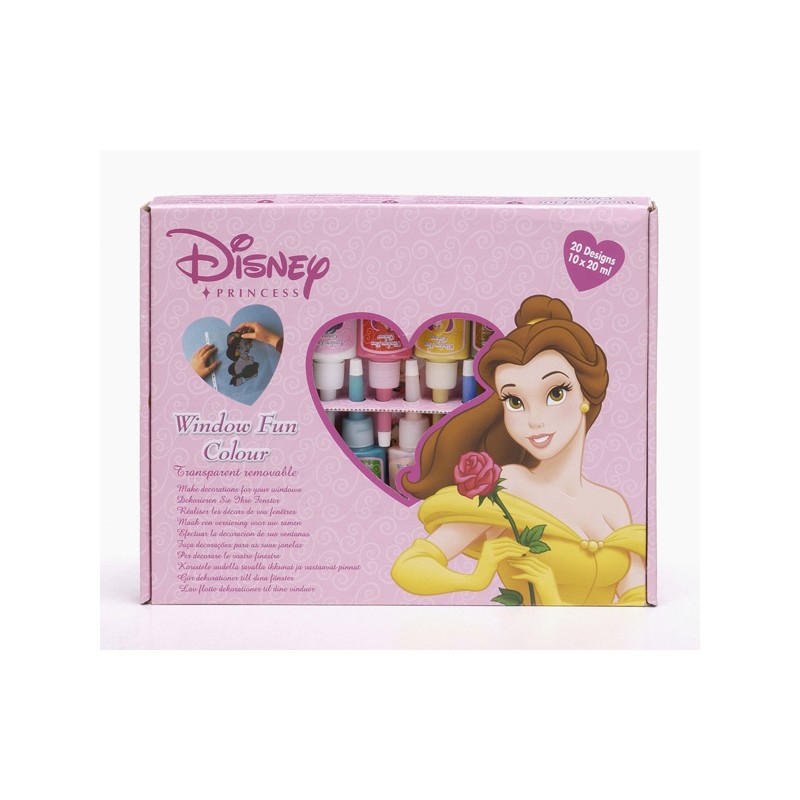 10 BOTES PINTURA PARA CRISTAL PRINCESS