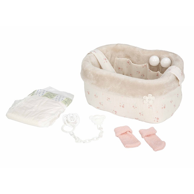 CANASTILLA ELEGANCE BEIGE ACCESORIOS 10X1