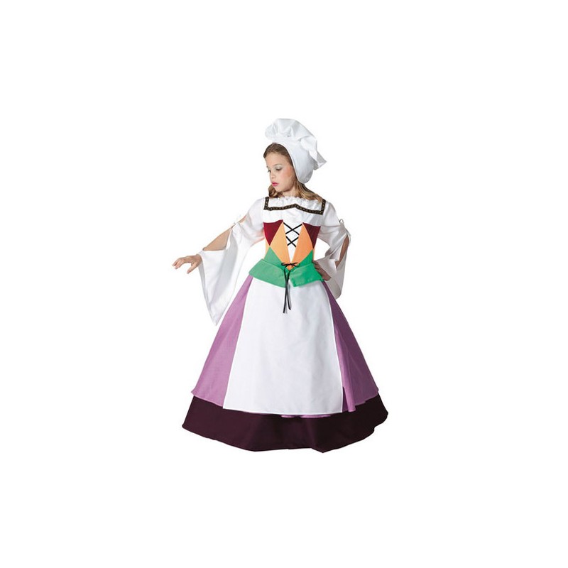 DISFRAZ INFANTIL CAMILA MEDIEVAL