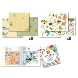 JUEGO GOMETS ANIMALES Y SU HABITAT
