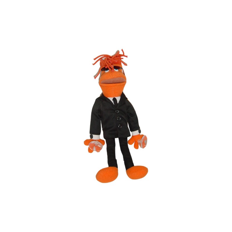 PELUCHE WOP TRAJE NEGRO 27 CM