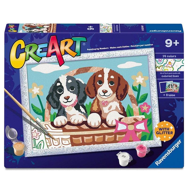 CREART SERIE D DIA DE PICNIC CON CACHORROS