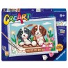 CREART SERIE D DIA DE PICNIC CON CACHORROS