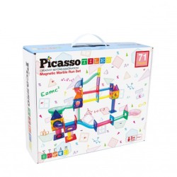 PICASSO TILES CIRCUITO DE CANICAS MAGNETICO 71 PIEZAS