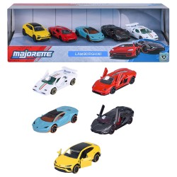 MAJORETTE GIFTPACK 5 COCHES LAMBORGHINI