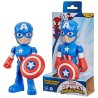 SPIDEY MEGA FIGURA CAPITAN AMERICA 22 CM