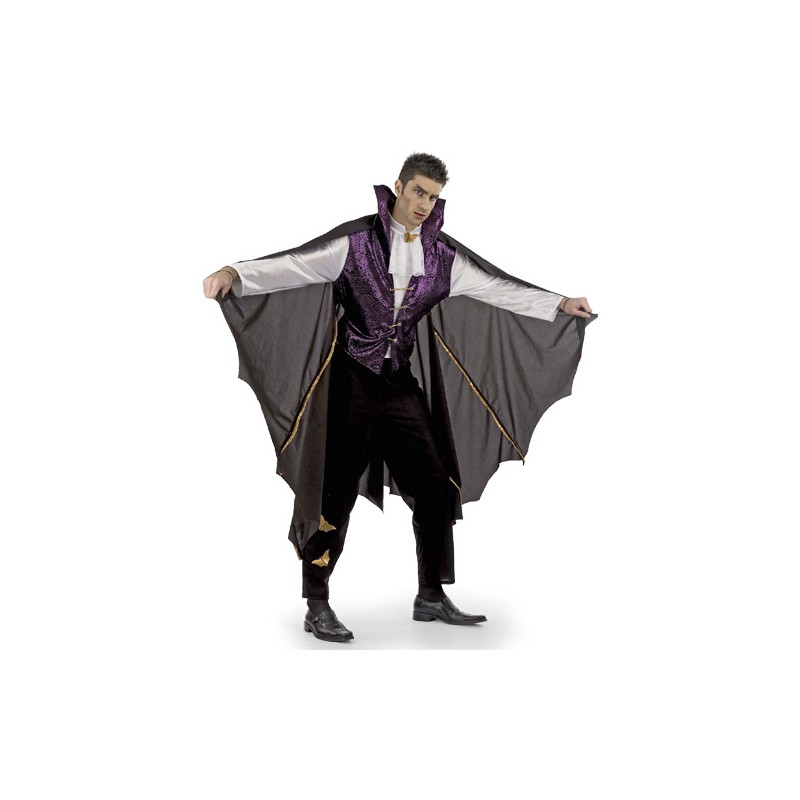 DISFRAZ ADULTO VAMPIRO MURCIELAGO T.L