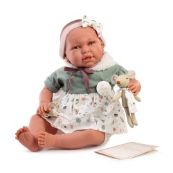 MUÑECA MI PRIMER REBORN DANIELA PELUCHE 52 CM