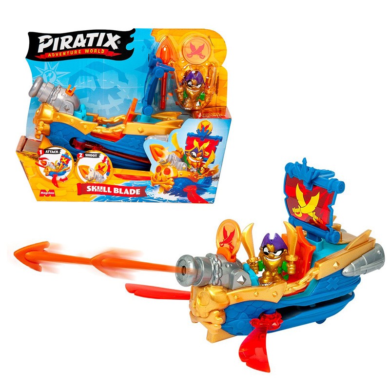 PIRATIX PIRATE SHIP SKULL BLADE