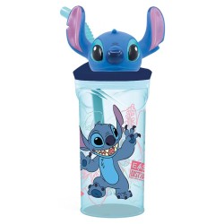 VASO FIGURITA 3D 360 ML STITCH FLOWERS