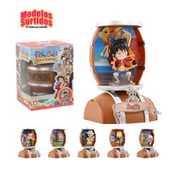 FIGURA BARRIL SORPRESA COLECCIONABLE ONE PIECE STD