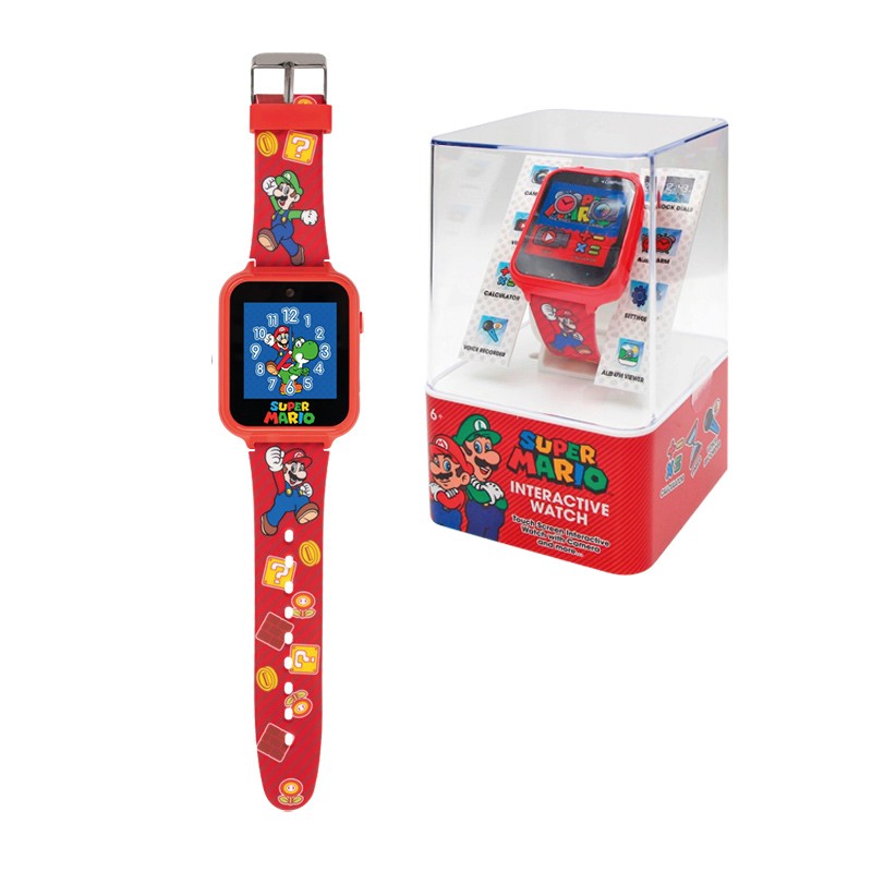 RELOJ INTERACTIVO SUPER MARIO