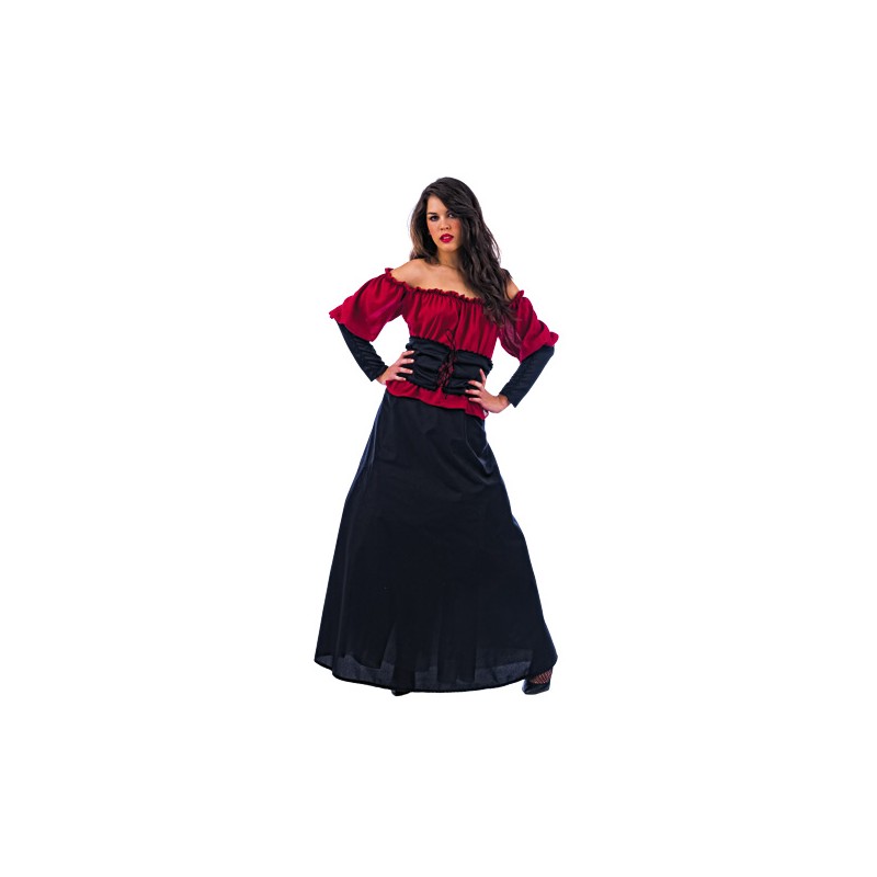 DISFRAZ ADULTO MEDIEVAL ANIA (TALLA S)