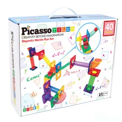 PICASSO TILES CIRCUITO DE CANICAS MAGNETICO 40 PIEZAS