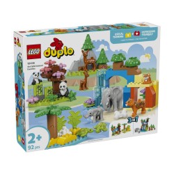 DUPLO FAMILIAS DE LA FAUNA SALVAJE 3 EN 1