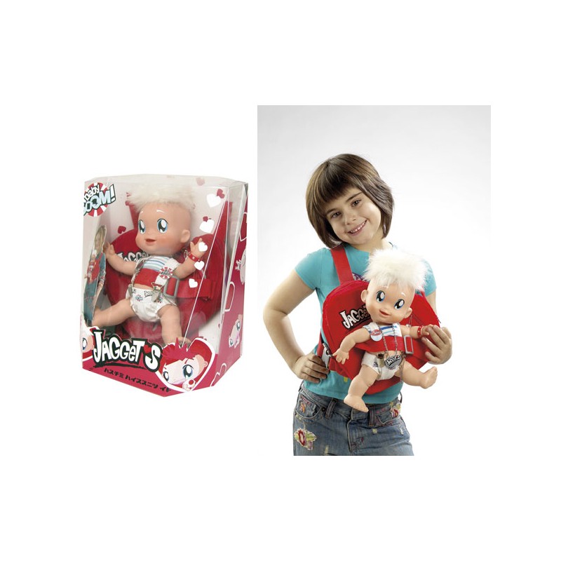 JAGGETS BABY BOOM CON MOCHILA PORTA MUÑECO