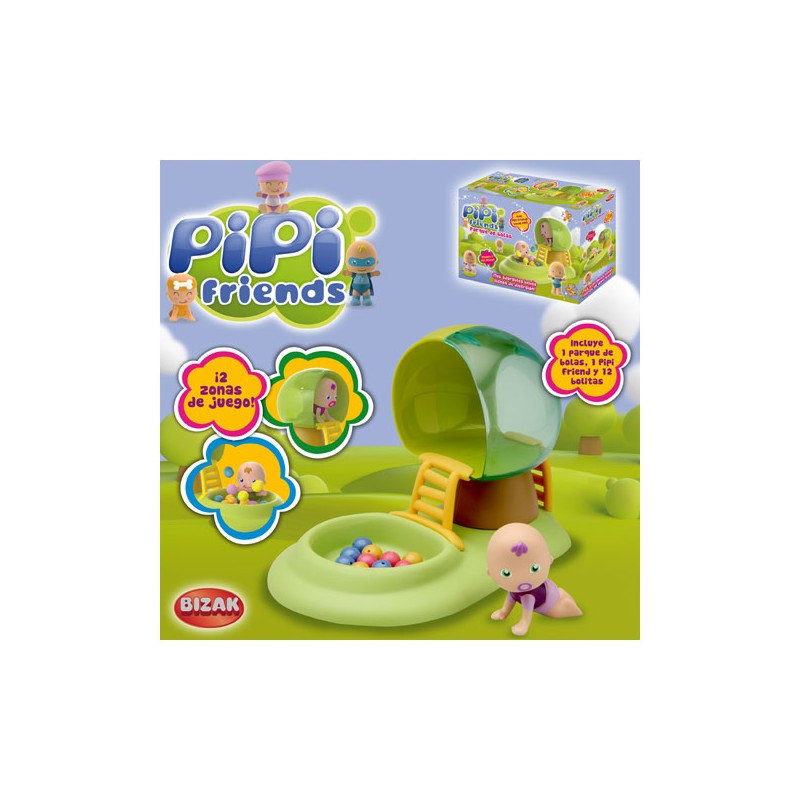 PIPI FRIENDS PLAYSET PARQUE DE BOLAS