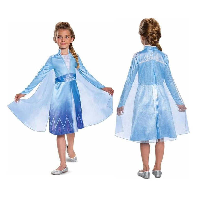DISFRAZ INF FROZEN ELSA DE VIAJE CLASICO T.7-8 AÑOS
