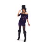DISFRAZ ADULTO VAMPIRESA STRASS (TALLA S)