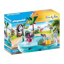 FAMILY FUN PISCINA DIVERTIDA CON ROCIADOR DE AGUA