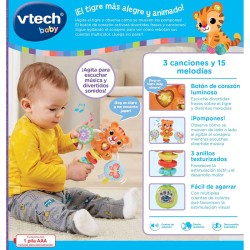 SONAJERO MUSICAL BABY TIGRE