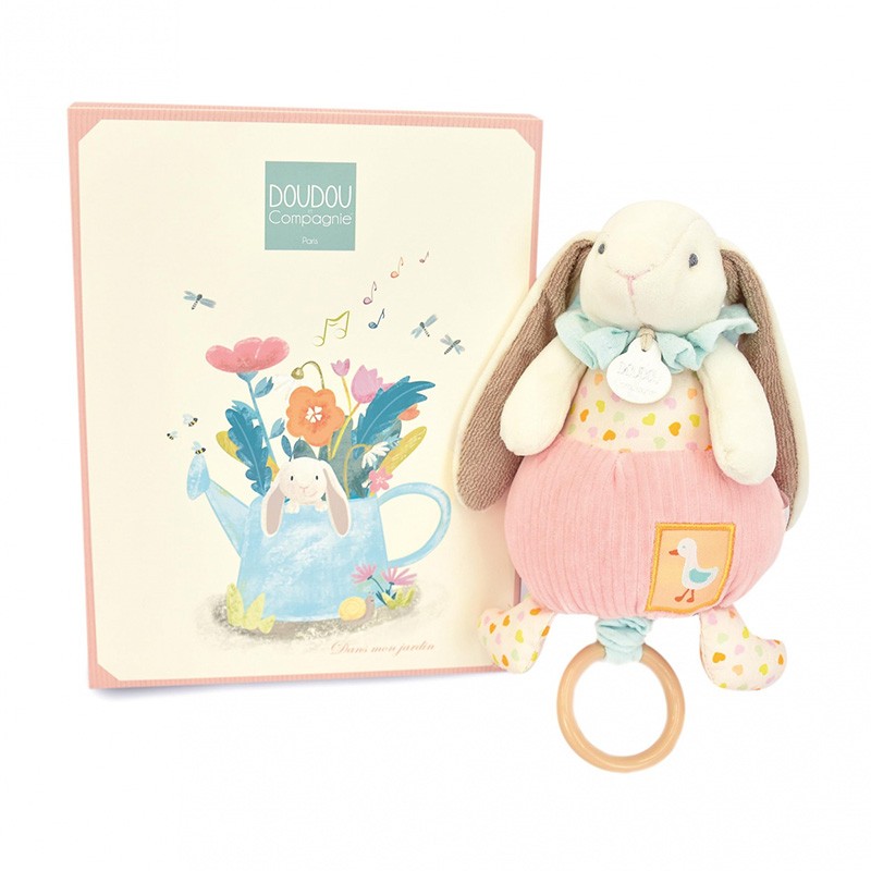 DOUDOU PELUCHE MUSICAL CONEJO CIBOULETTE