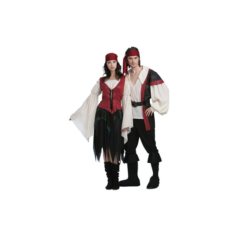 DISFRAZ ADULTO HOMBRE PIRATA TALLA UNICA