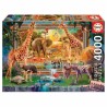 PUZZLE 4000P VOLVIENDO DE LA SABANA