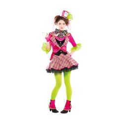 DISFRAZ INFANTIL SOMBRERERA LOCA CHICA TALLA 14-16