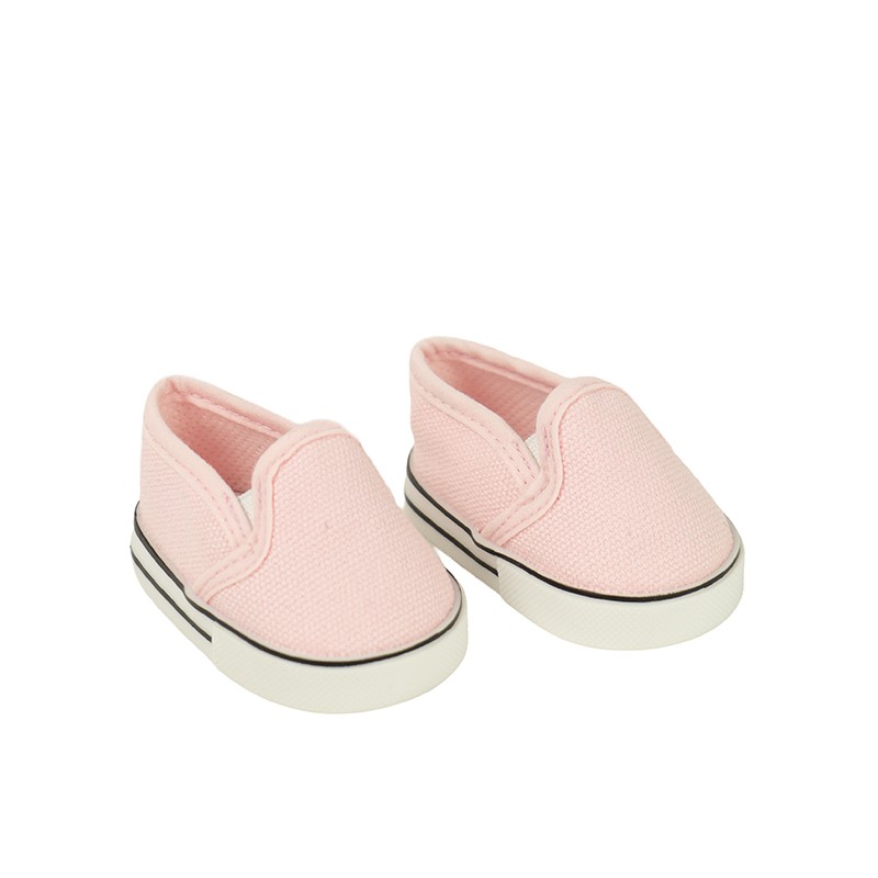 SET ZAPATILLA ROSA PARA MUÑECOS DE 45 CM