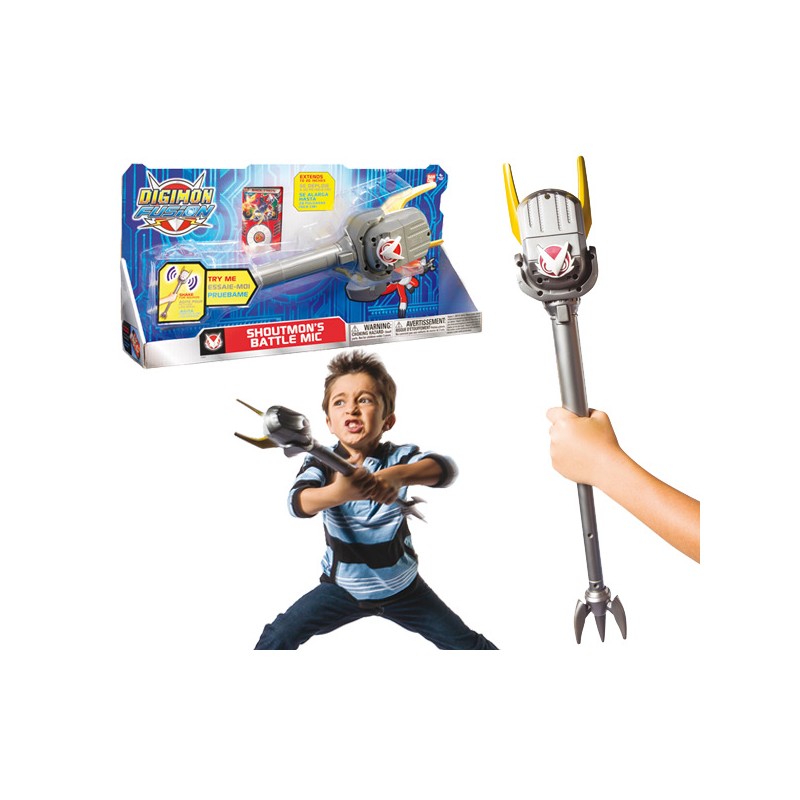 DIGIMON FUSION SHOUTMONS BATTLE MIC