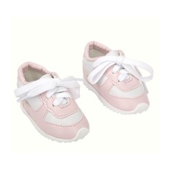 SET DEPORTIVAS ROSAS Y BLANCAS PARA MUÑECOS DE 40 CM