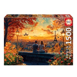 PUZZLE 1500P ENAMORADOS EN PARIS
