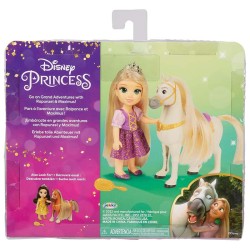 DISNEY PRINCESAS SET REGALO RAPUNZEL 15CM Y CABALLO MAXIMUS