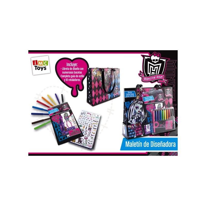 MONSTER HIGH MALETIN DISEÑADORA