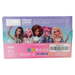 AURICULARES INALAMBRICOS EN FORMA DE VASO ROSA WOW GENERATION 