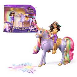 ACADEMIA UNICORNIO MINI DOLL SOPHIA + UNICORNIO WILDSTAR CON LUCES