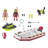 ACTION HEROES BOTE DE BOMBEROS CON MOTO ACUATICA